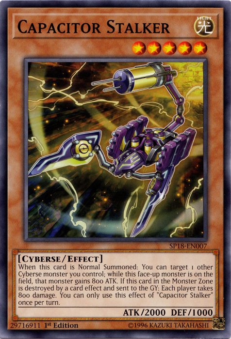Capacitor Stalker [SP18-EN007] Common | Good Games Adelaide SA
