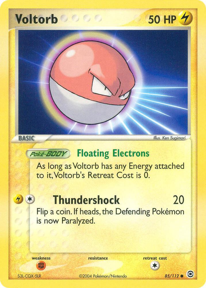 Voltorb 85/112 (FireRed & LeafGreen)  - Reverse Holofoil | Good Games Adelaide SA