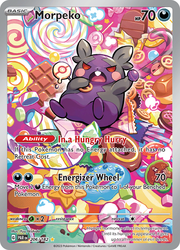 Morpeko (206/182) [Scarlet & Violet: Paradox Rift] | Good Games Adelaide SA