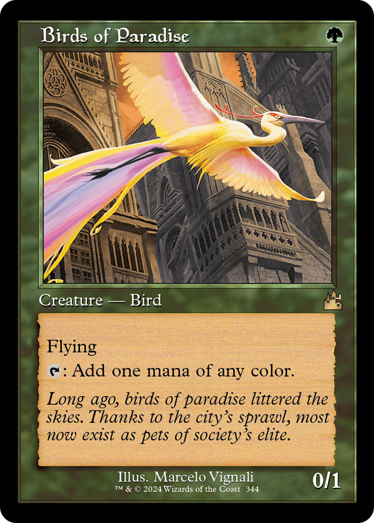 Birds of Paradise (Retro) [Ravnica Remastered] | Good Games Adelaide SA