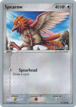 Spearow (61/100) (Flyvees - Jun Hasebe) [World Championships 2007] | Good Games Adelaide SA