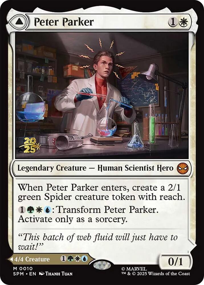 Peter Parker 10 (Prerelease Cards)  - Foil | Good Games Adelaide SA