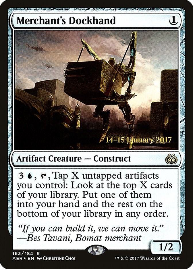 Merchants Dockhand 163 (Prerelease Cards)  - Foil | Good Games Adelaide SA