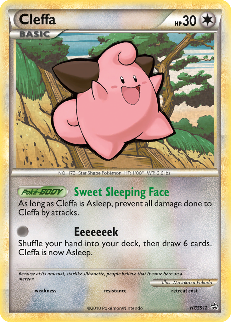 Cleffa (HGSS12) [HeartGold & SoulSilver: Black Star Promos] | Good Games Adelaide SA