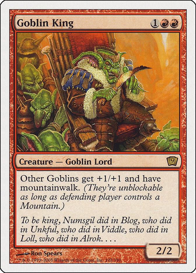 Goblin King 192 (9th Edition)  | Good Games Adelaide SA