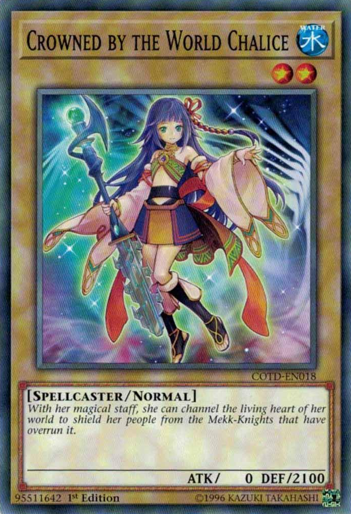 Crowned by the World Chalice [COTD-EN018] Common | Good Games Adelaide SA