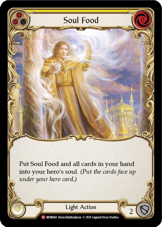Soul Food [MON064-RF] 1st Edition Rainbow Foil | Good Games Adelaide SA