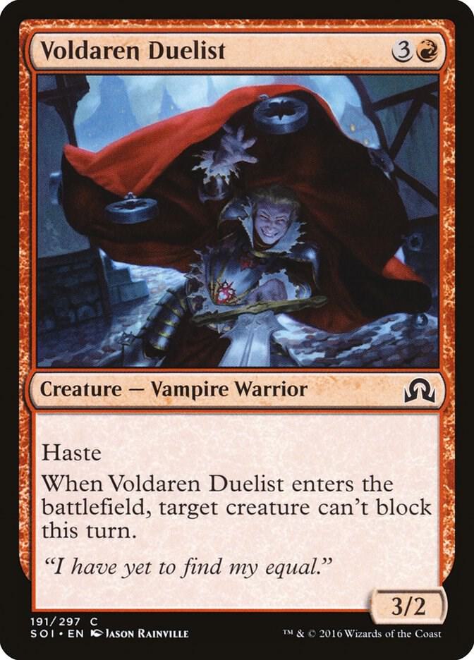 Voldaren Duelist 191 (Shadows over Innistrad)  - Foil | Good Games Adelaide SA