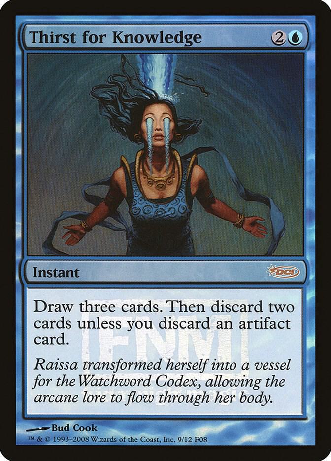 Thirst for Knowledge 9 (FNM Promos)  - Foil | Good Games Adelaide SA