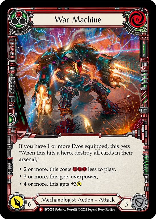 War Machine [EVO056] (Bright Lights) | Good Games Adelaide SA