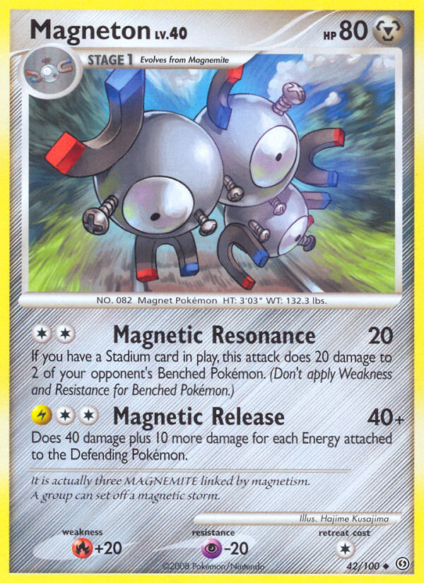 Magneton (42/100) [Diamond & Pearl: Stormfront] | Good Games Adelaide SA