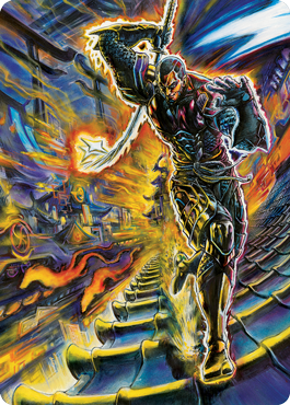 Kaito Shizuki 2 Art Card [Kamigawa: Neon Dynasty Art Series] | Good Games Adelaide SA