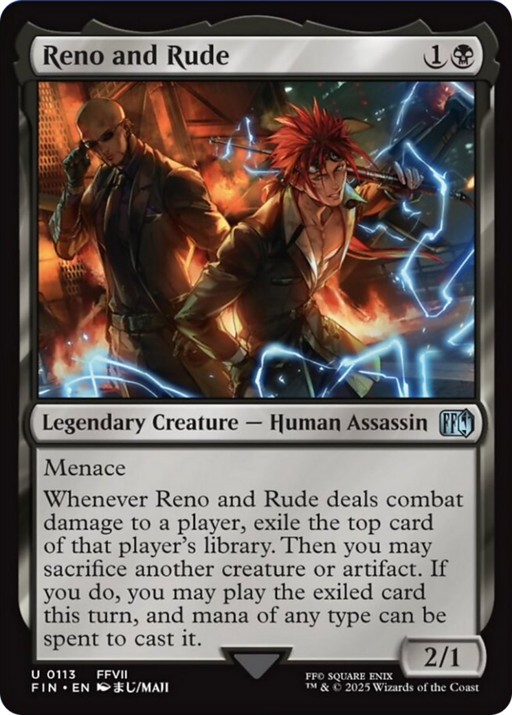 Reno and Rude [FINAL FANTASY] | Good Games Adelaide SA