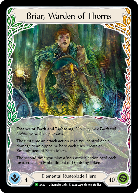 Briar // Briar, Warden of Thorns [XXX011/XXX012] (Promo) | Good Games Adelaide SA