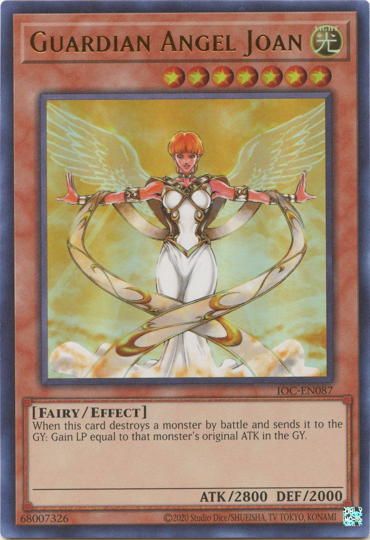 Guardian Angel Joan (25th Anniversary) [IOC-EN087] Ultra Rare | Good Games Adelaide SA