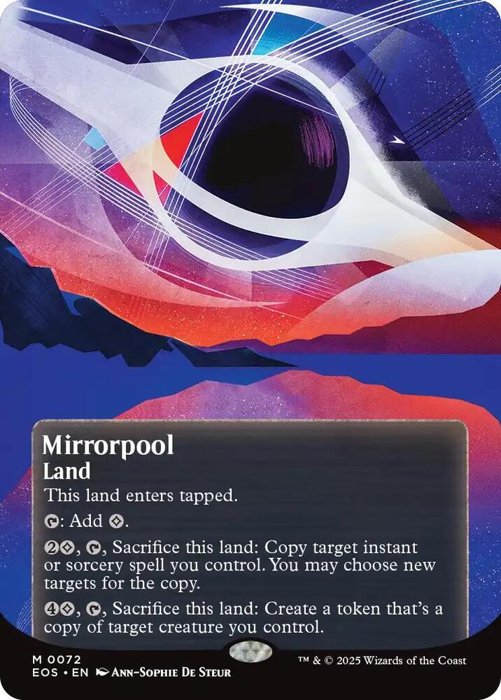 Mirrorpool  72/0 (Edge of Eternities: Stellar Sights)  - Borderless | Good Games Adelaide SA
