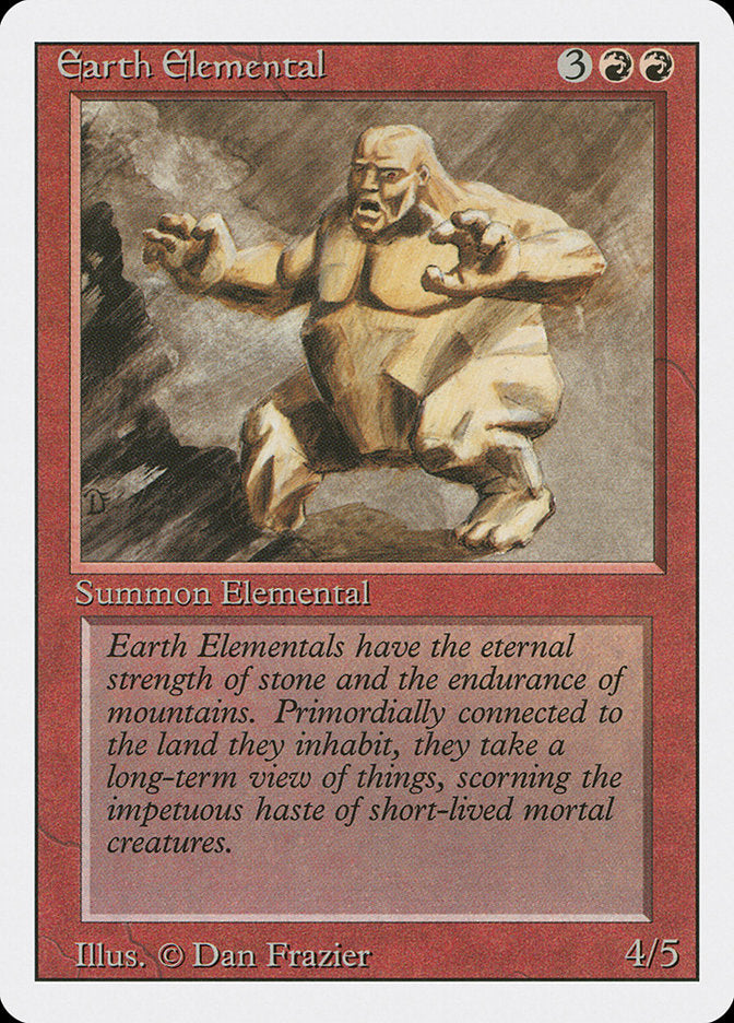 Earth Elemental [Revised Edition] | Good Games Adelaide SA