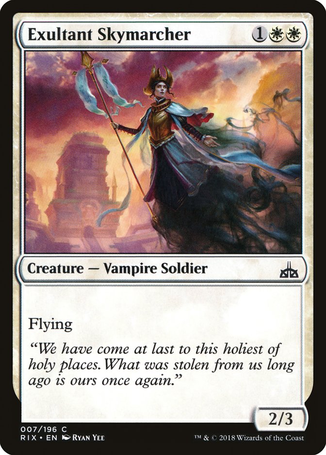 Exultant Skymarcher 7 (Rivals of Ixalan)  | Good Games Adelaide SA