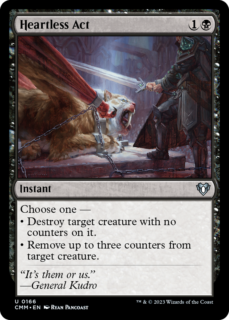 Heartless Act [Commander Masters] | Good Games Adelaide SA