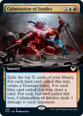 Culmination of Studies Extended Art 338 (Strixhaven: School of Mages)  | Good Games Adelaide SA