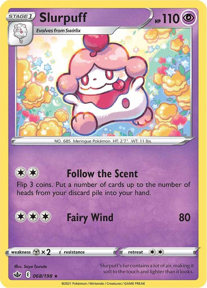 Slurpuff 068/198 (SWSH06: Chilling Reign)  | Good Games Adelaide SA