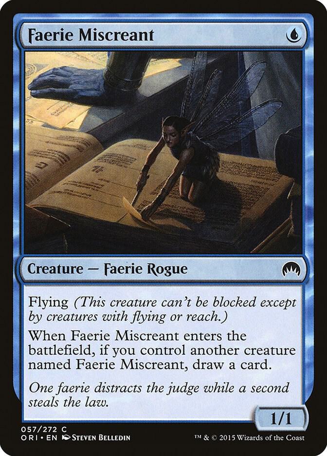 Faerie Miscreant 57 (Magic Origins)  - Foil | Good Games Adelaide SA