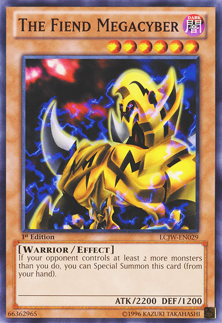 The Fiend Megacyber [LCJW-EN029] Common | Good Games Adelaide SA