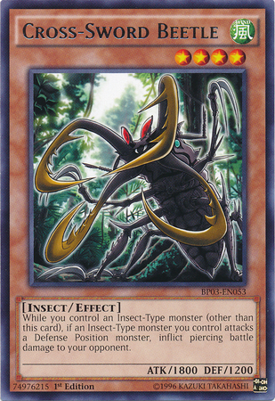 Cross-Sword Beetle [BP03-EN053] Rare | Good Games Adelaide SA
