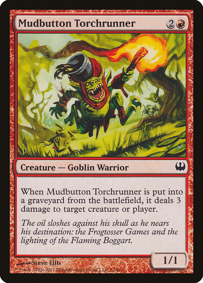 Mudbutton Torchrunner [Duel Decks: Knights vs. Dragons] | Good Games Adelaide SA
