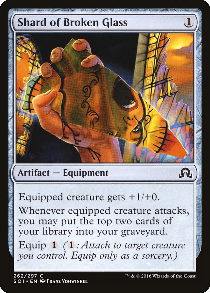 Shard of Broken Glass 262 (Shadows over Innistrad)  - Foil | Good Games Adelaide SA