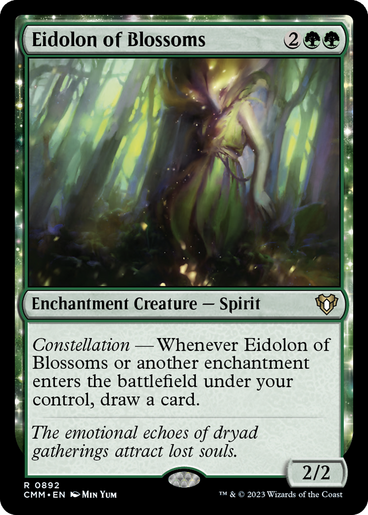 Eidolon of Blossoms [Commander Masters] | Good Games Adelaide SA