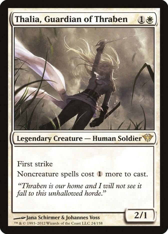 Thalia Guardian of Thraben 24 (Dark Ascension)  - Foil | Good Games Adelaide SA