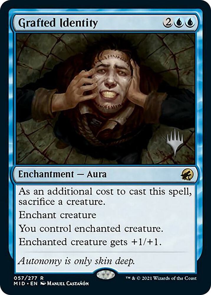 Grafted Identity 57 (Promo Pack: Innistrad: Midnight Hunt)  | Good Games Adelaide SA