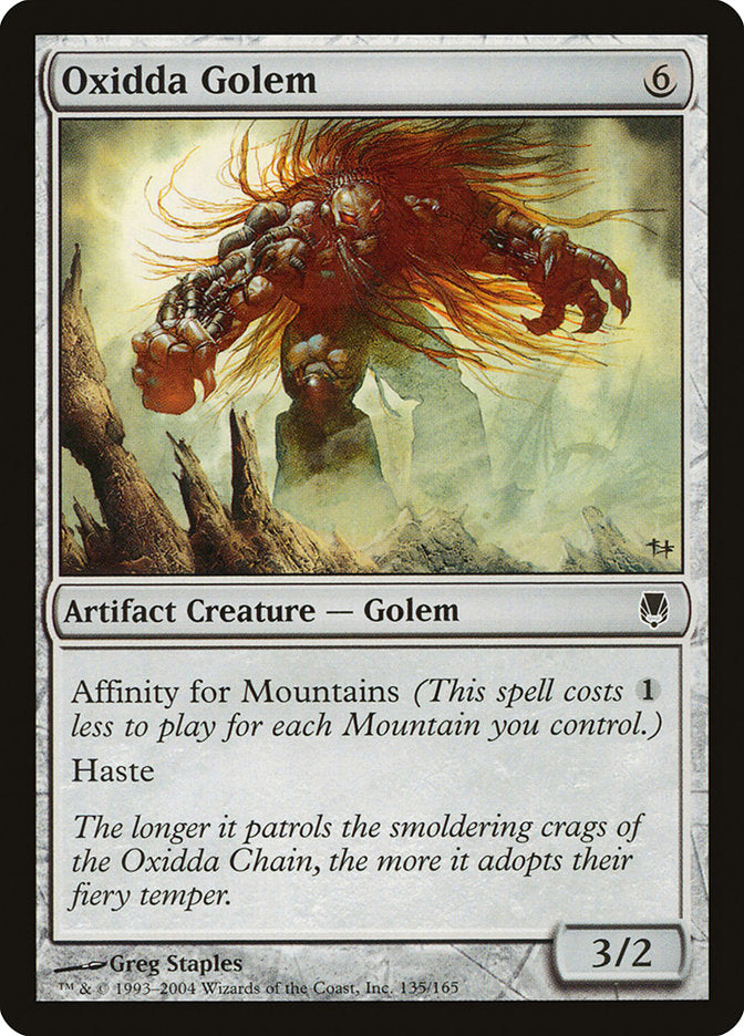Oxidda Golem [Darksteel] | Good Games Adelaide SA