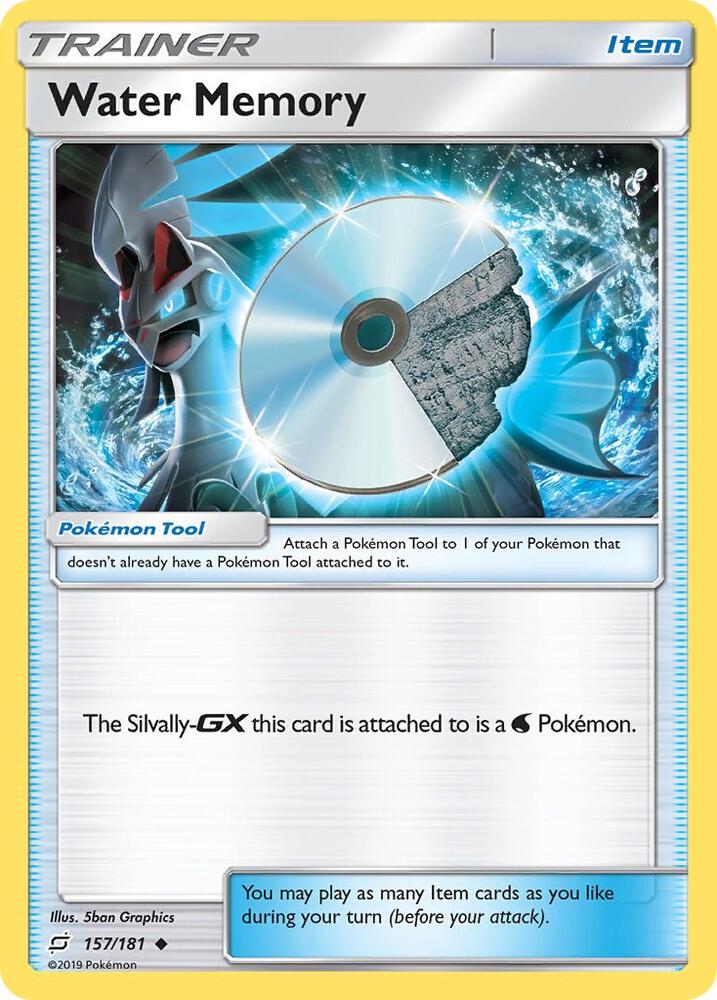 Water Memory 157/181 (SM - Team Up)  | Good Games Adelaide SA