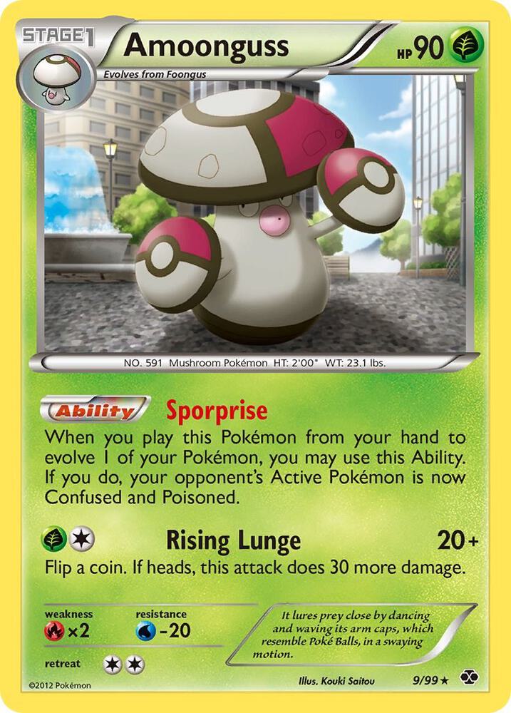 Amoonguss 9/99 (Next Destinies)  | Good Games Adelaide SA