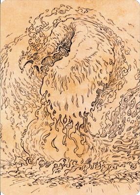 Nemesis Phoenix Art Card [Commander Legends: Battle for Baldur's Gate Art Series] | Good Games Adelaide SA