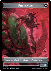 Incubator // Phyrexian (17) Double-Sided Token [March of the Machine Tokens] | Good Games Adelaide SA