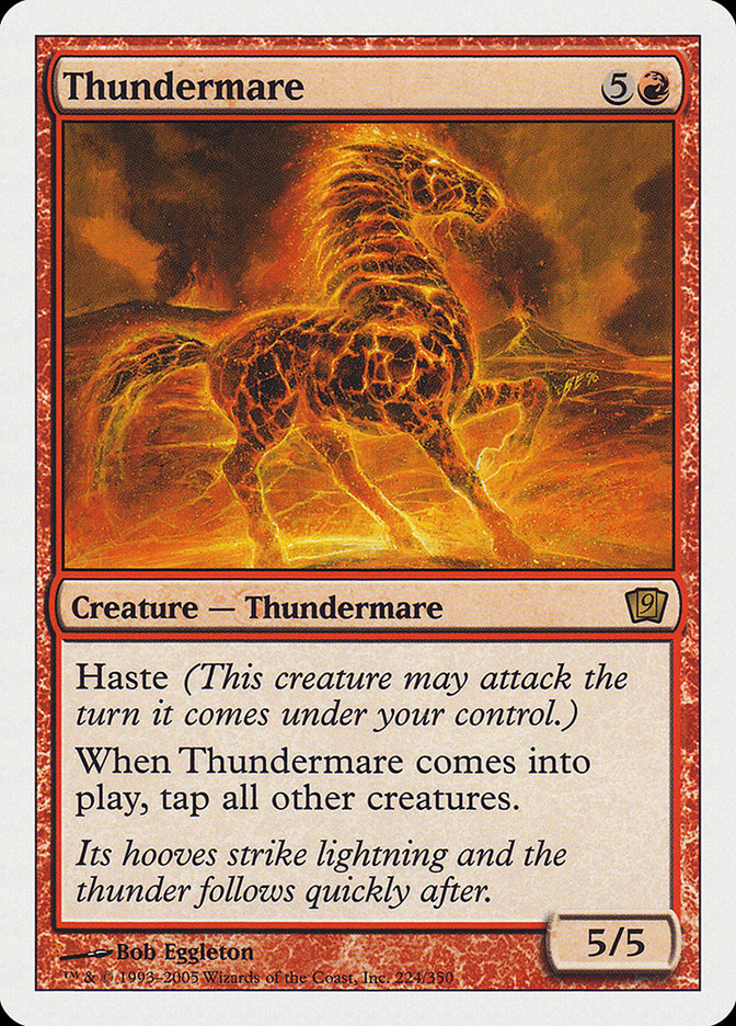 Thundermare 224 (9th Edition)  - Foil | Good Games Adelaide SA
