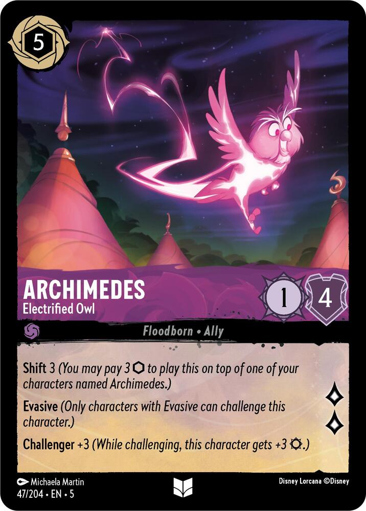 Archimedes Electrified Owl 47/204 (Shimmering Skies)  | Good Games Adelaide SA