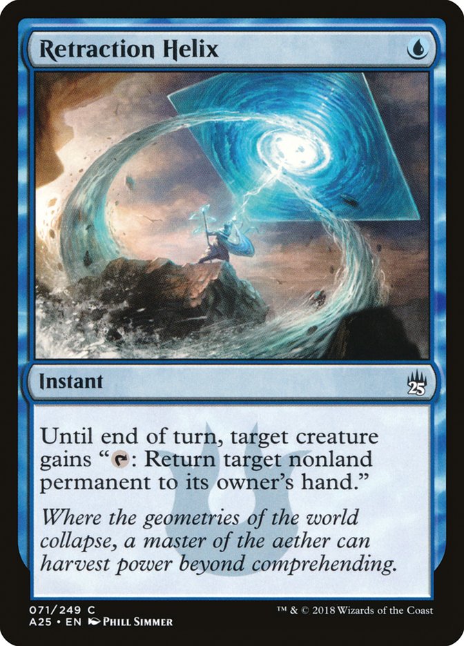 Retraction Helix 71 (Masters 25)  - Foil | Good Games Adelaide SA