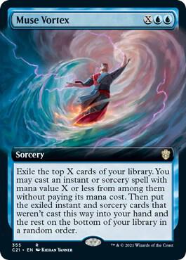 Muse Vortex Extended Art 355 (Commander 2021)  | Good Games Adelaide SA