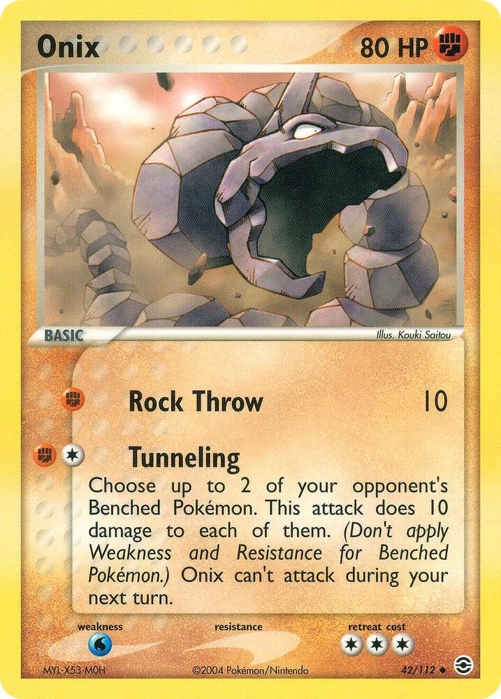 Onix 42/112 (FireRed & LeafGreen)  | Good Games Adelaide SA