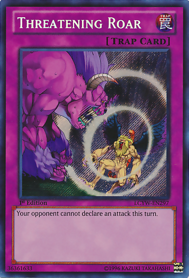 Threatening Roar [LCYW-EN297] Secret Rare | Good Games Adelaide SA