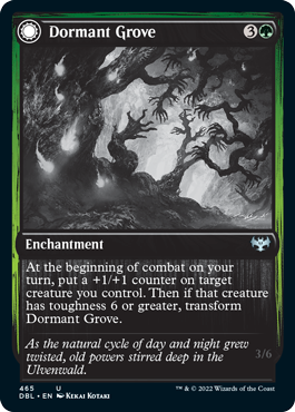 Dormant Grove // Gnarled Grovestrider [Innistrad: Double Feature] | Good Games Adelaide SA