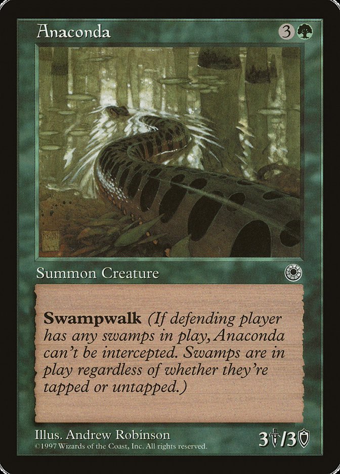 Anaconda (No Flavor Text) [Portal] | Good Games Adelaide SA