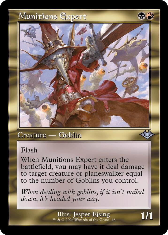 Munitions Expert 16/0 (Modern Horizons)  - Retro Foil | Good Games Adelaide SA