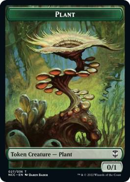 Plant Citizen Double Sided Token 27 // 12 (Commander: Streets of New Capenna)  | Good Games Adelaide SA