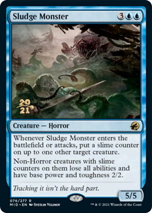 Sludge Monster 76 (Prerelease Cards)  - Foil | Good Games Adelaide SA