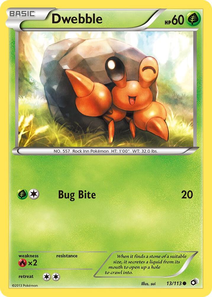 Dwebble 13/113 (Legendary Treasures)  | Good Games Adelaide SA